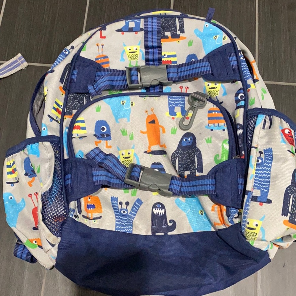 Large pottery barn backpack good used condition